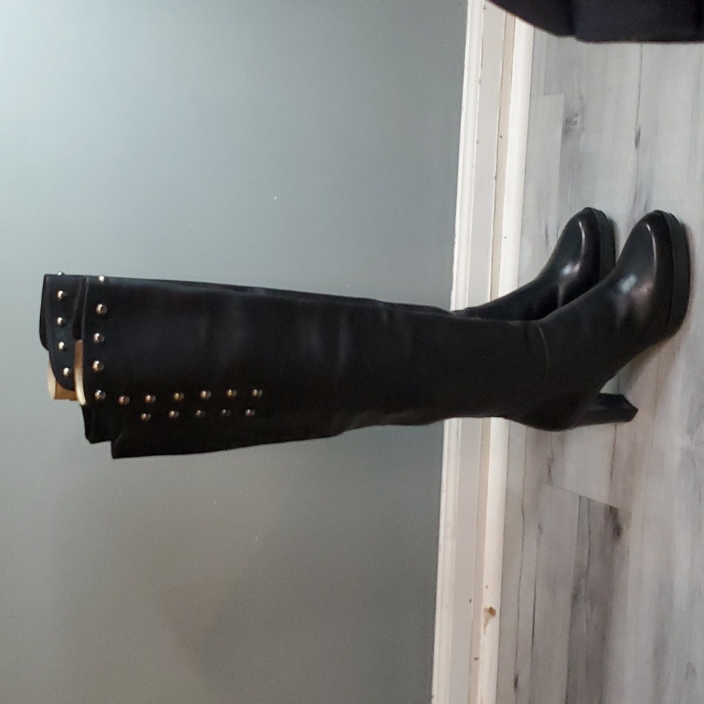 STUART WEITZMAN tall soft leather boots (sz 9.5M)